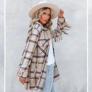 New Vici Plaid Coat